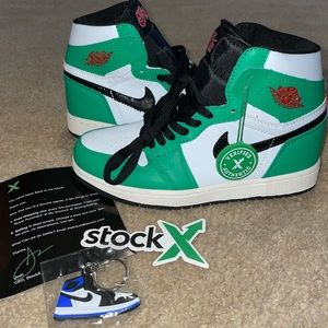 Air Jordan 1 Retro High OG PS 'Lucky Green'